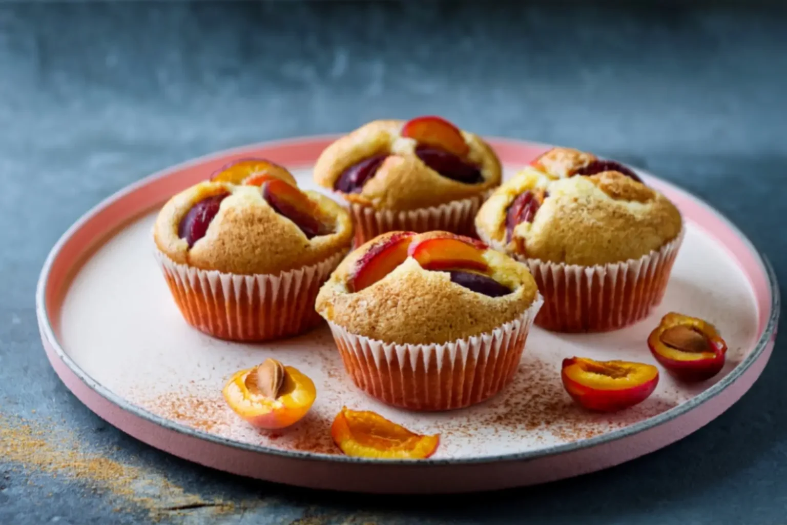 Muffins aux mirabelles et à la cannelle : la recette moelleuse de l’été Muffins aux mirabelles et à la cannelle