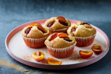 Muffins aux mirabelles et à la cannelle : la recette moelleuse de l’été Muffins aux mirabelles et à la cannelle