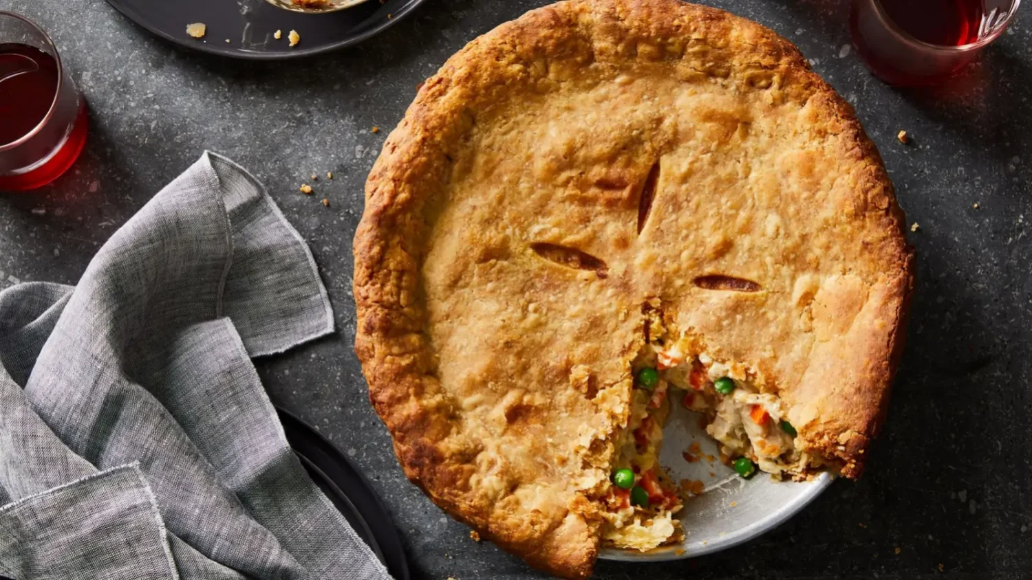 Tourte au poulet