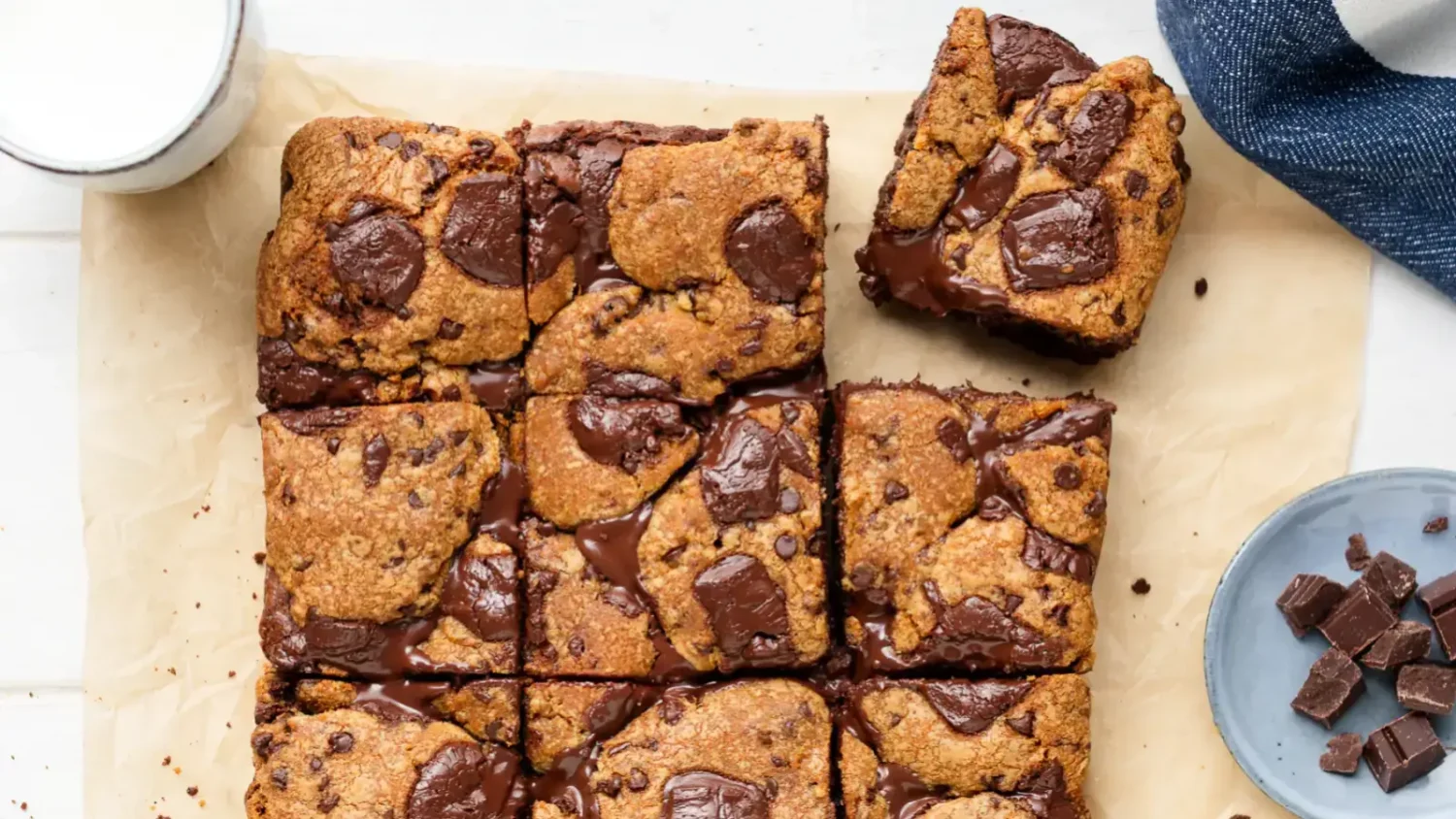 Brookies : le dessert ultra-fondant qui réunit brownie et cookie Brookies