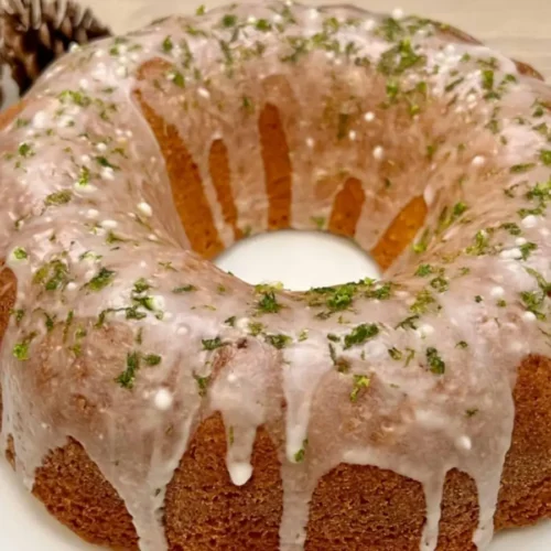 Bundt cake au citron vert