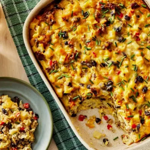 Casserole de petit-déjeuner américain