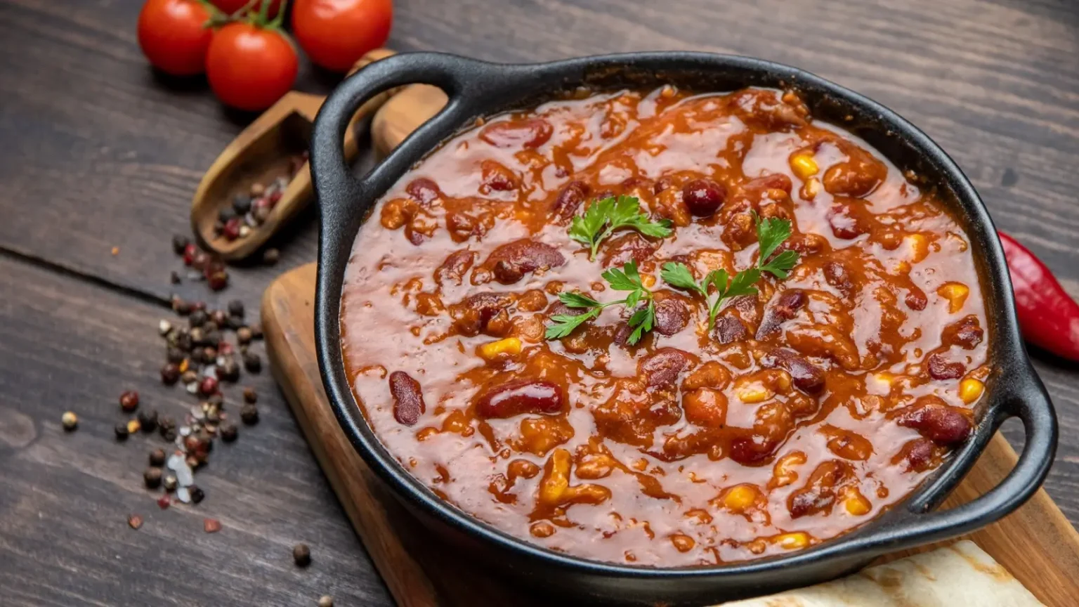 Chili con carne : l’astuce pour lui donner vraiment du goût Chili con carne