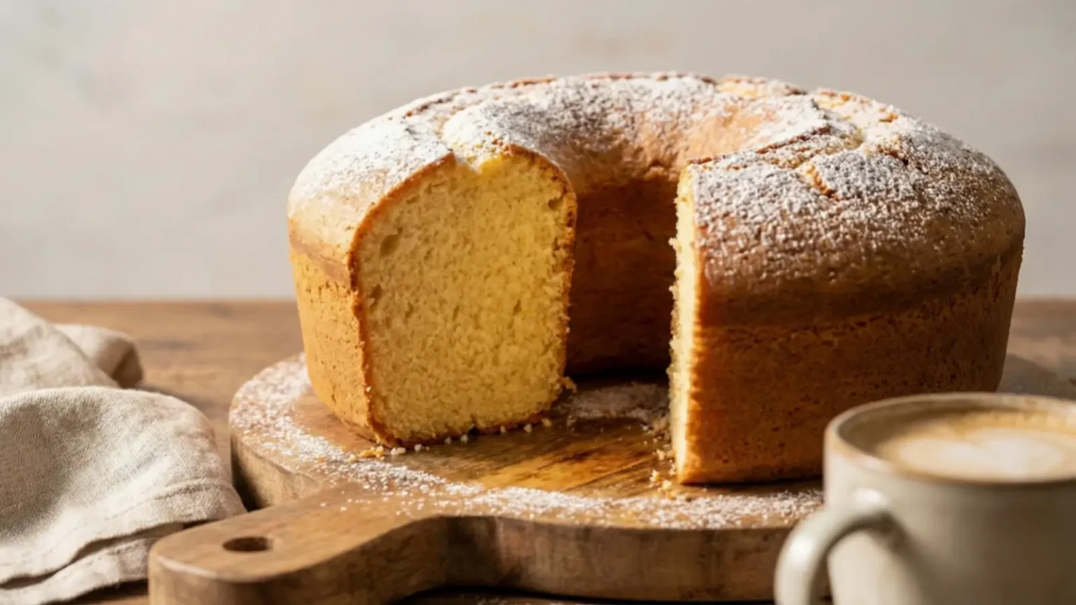 Ciambellone : le gâteau italien ultra moelleux qui revient chaque dimanche Ciambellone