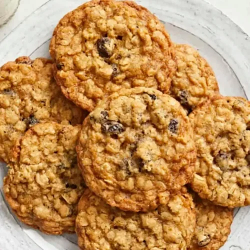 Cookies à l’avoine et raisins secs