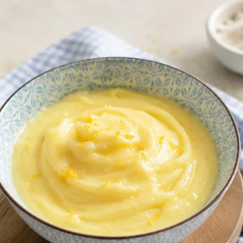 Crème pâtissière au citron