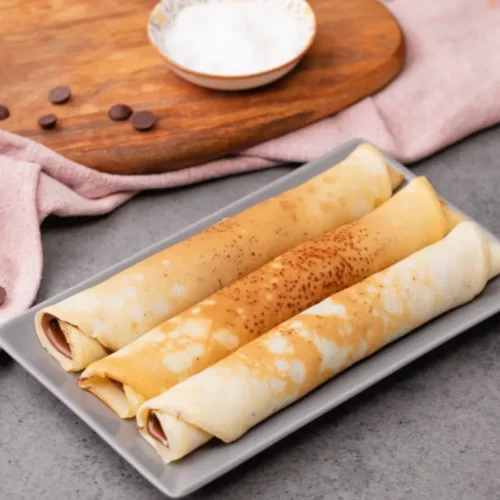 Crêpes au lait concentré