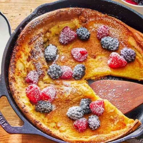 Dutch Baby aux framboises