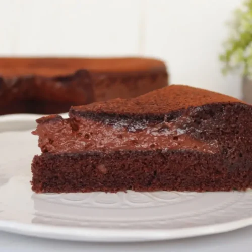 Gâteau au chocolat cœur fondant