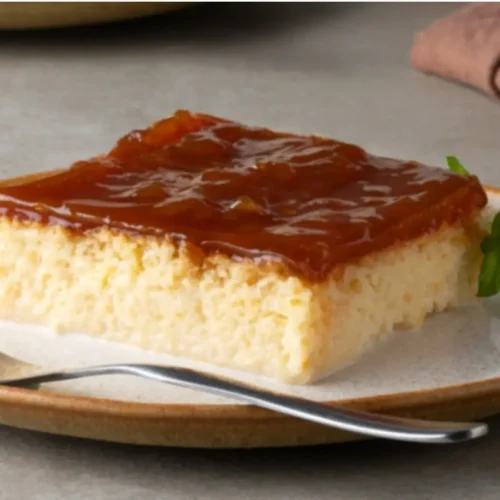 Gâteau éponge au caramel
