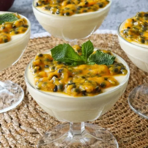 Mousse au fruit de la passion
