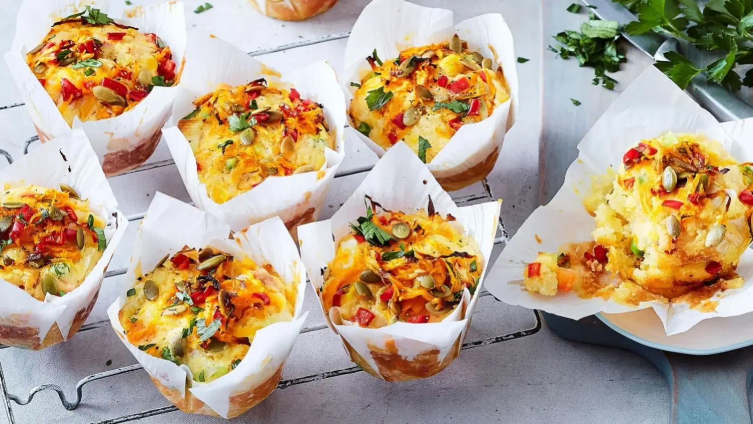 La recette préférée des collations de rentrée : les muffins salés faciles Muffins salés faciles