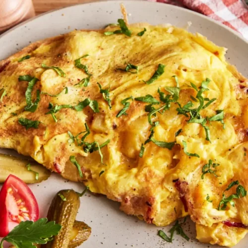 Omelette aux pommes de terre