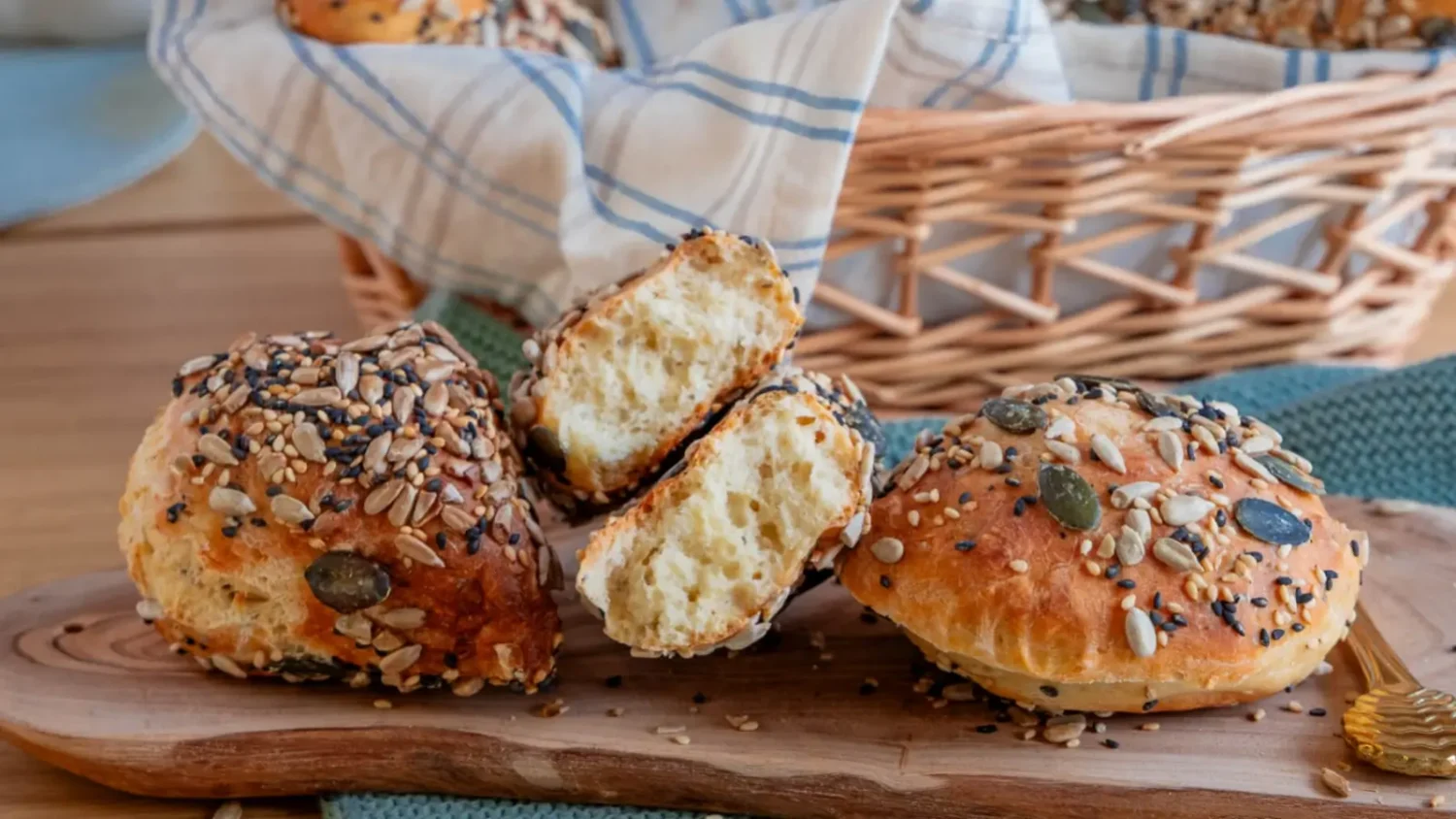 Petits pains au fromage blanc : la recette express sans levée, ultra moelleuse Petits pains au fromage blanc