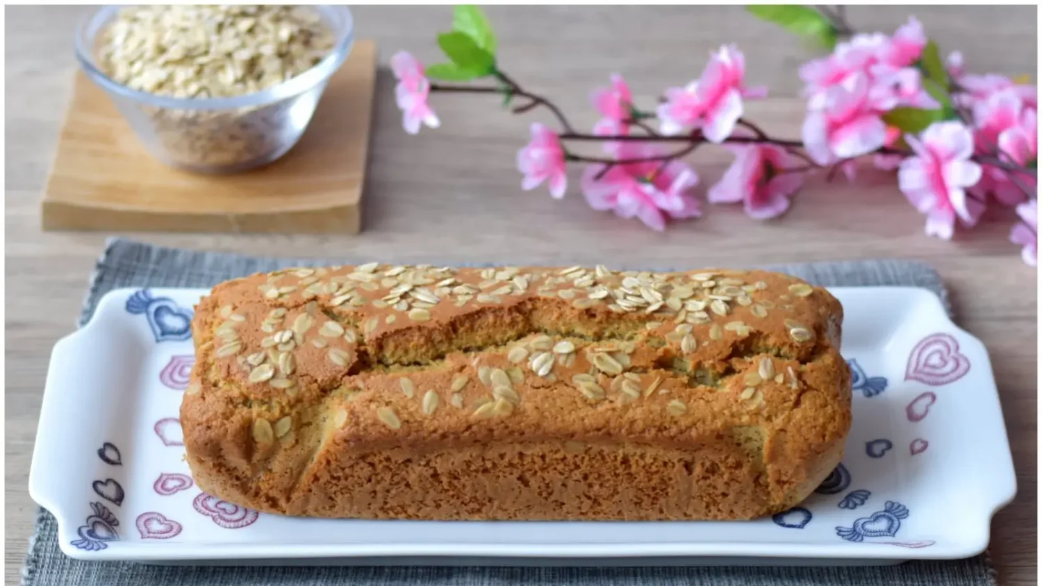 Plumcake à la farine d’avoine : le cake healthy du petit-déjeuner Plumcake à la farine d’avoine