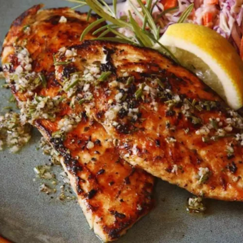 Poulet grillé méditerranéen
