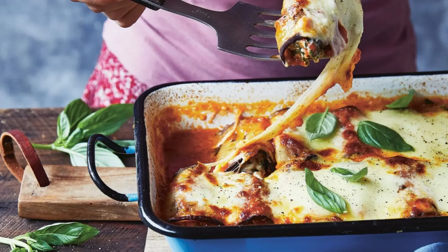Roulés d’aubergines à la sicilienne : le gratin fondant à la mozzarella Roulés d’aubergines à la sicilienne