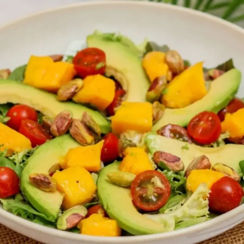Salade mangue avocat