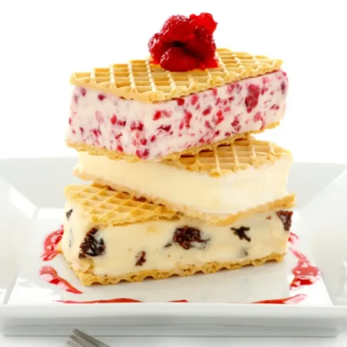 Sandwichs de glace maison