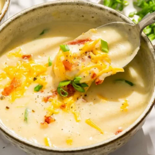 Soupe crémeuse de pommes de terre