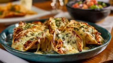 Tacos gratinés au poulet : le dîner express qui transforme un simple reste en plat ultra gourmand Tacos gratinés au poulet