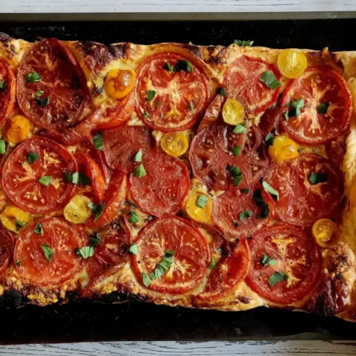 Tarte à la tomate