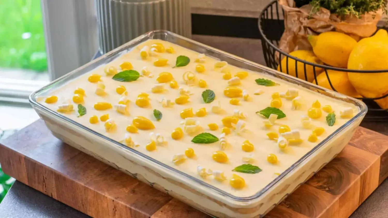 Tiramisu au citron : la recette fraîche et acidulée qui change du classique Tiramisu au citron