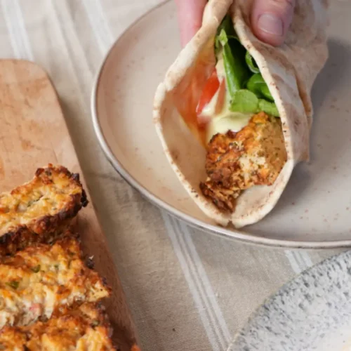 Wrap au poulet croustillant