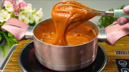 Caramel au lait sans crème fait maison