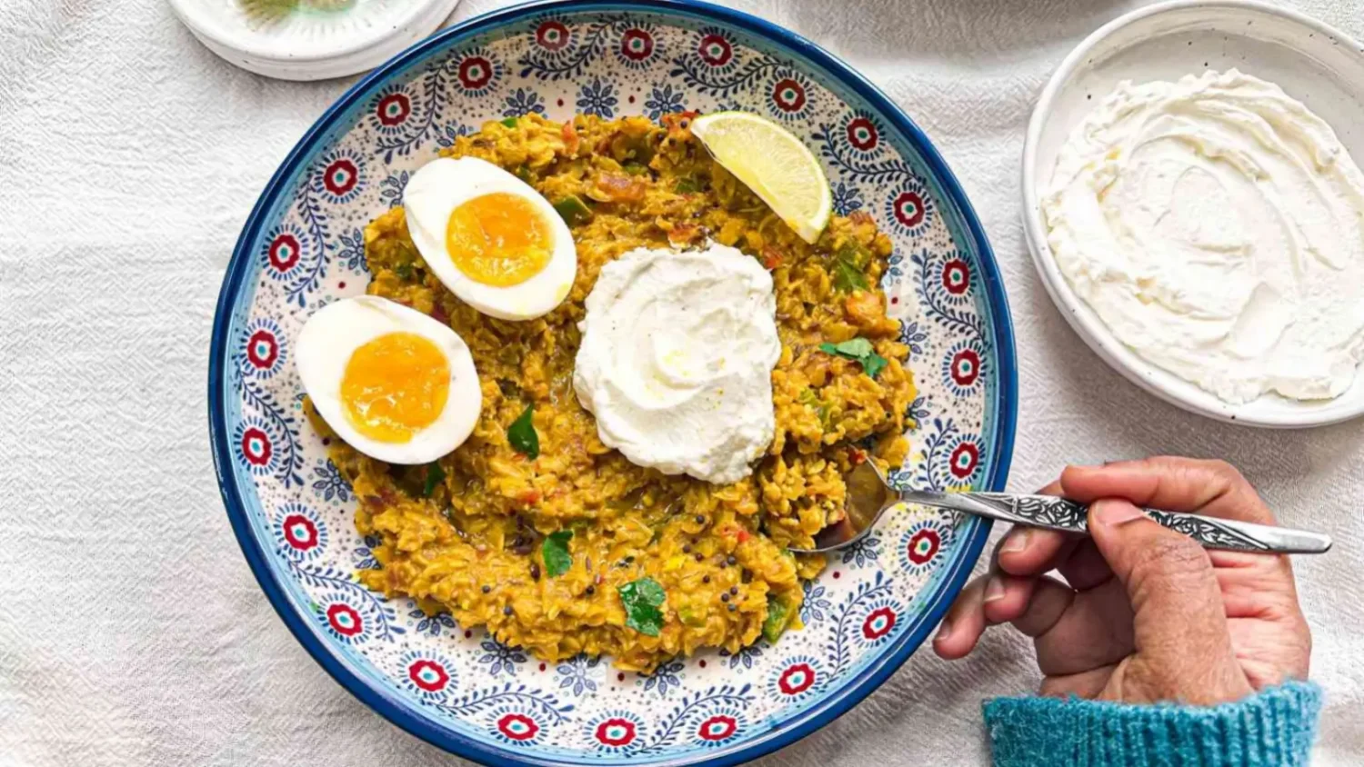 Porridge salé au curcuma : cette recette indienne va changer vos petits-déjeuners Porridge salé au curcuma