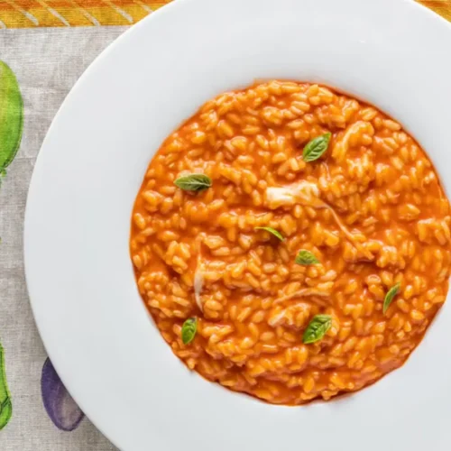 Risotto pizzaiola