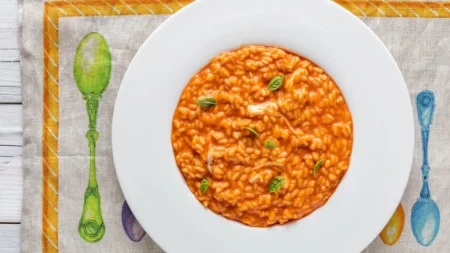 Risotto pizzaiola