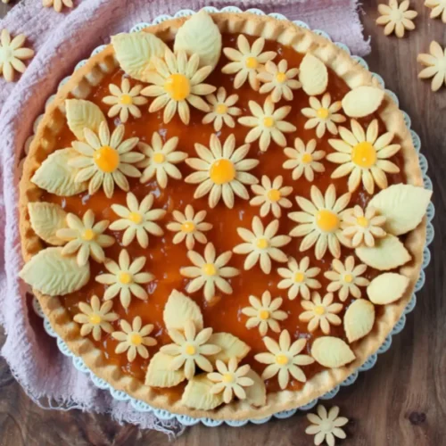 Tarte fleurie italienne