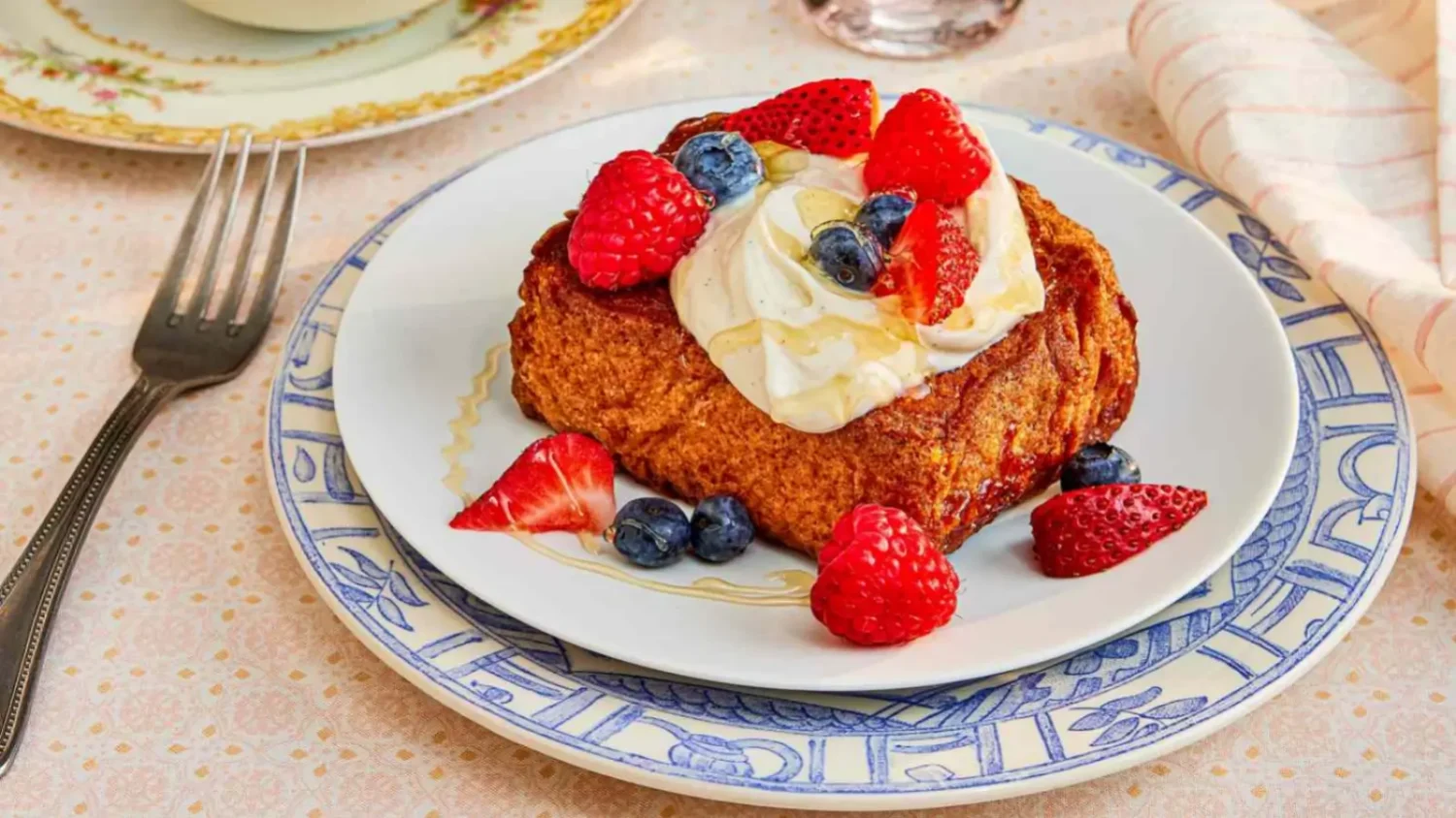 Toast au beurre de miel