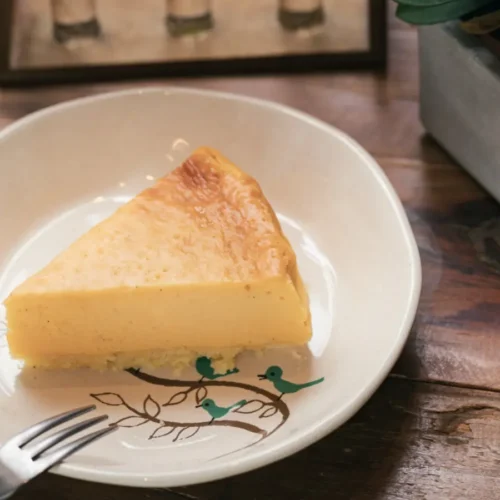 Cheesecake japonais soufflé