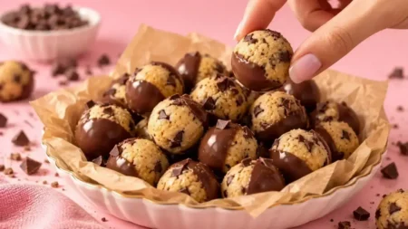 Cookie balls au chocolat