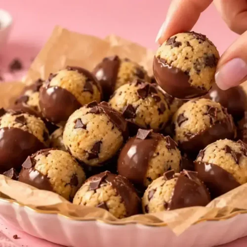 Cookie balls au chocolat