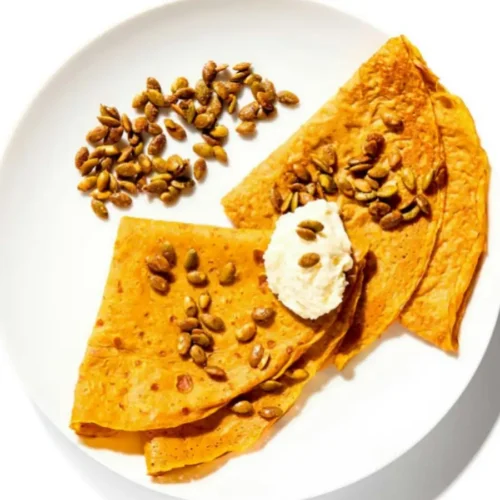 Crêpes à la citrouille