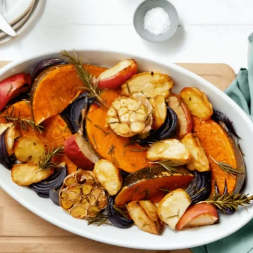 Légumes d’automne rôtis au four