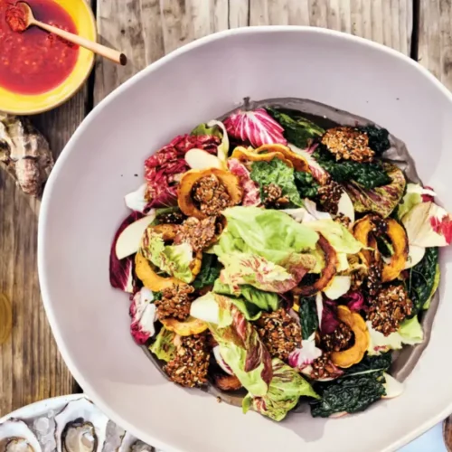 Salade d’automne à la courge