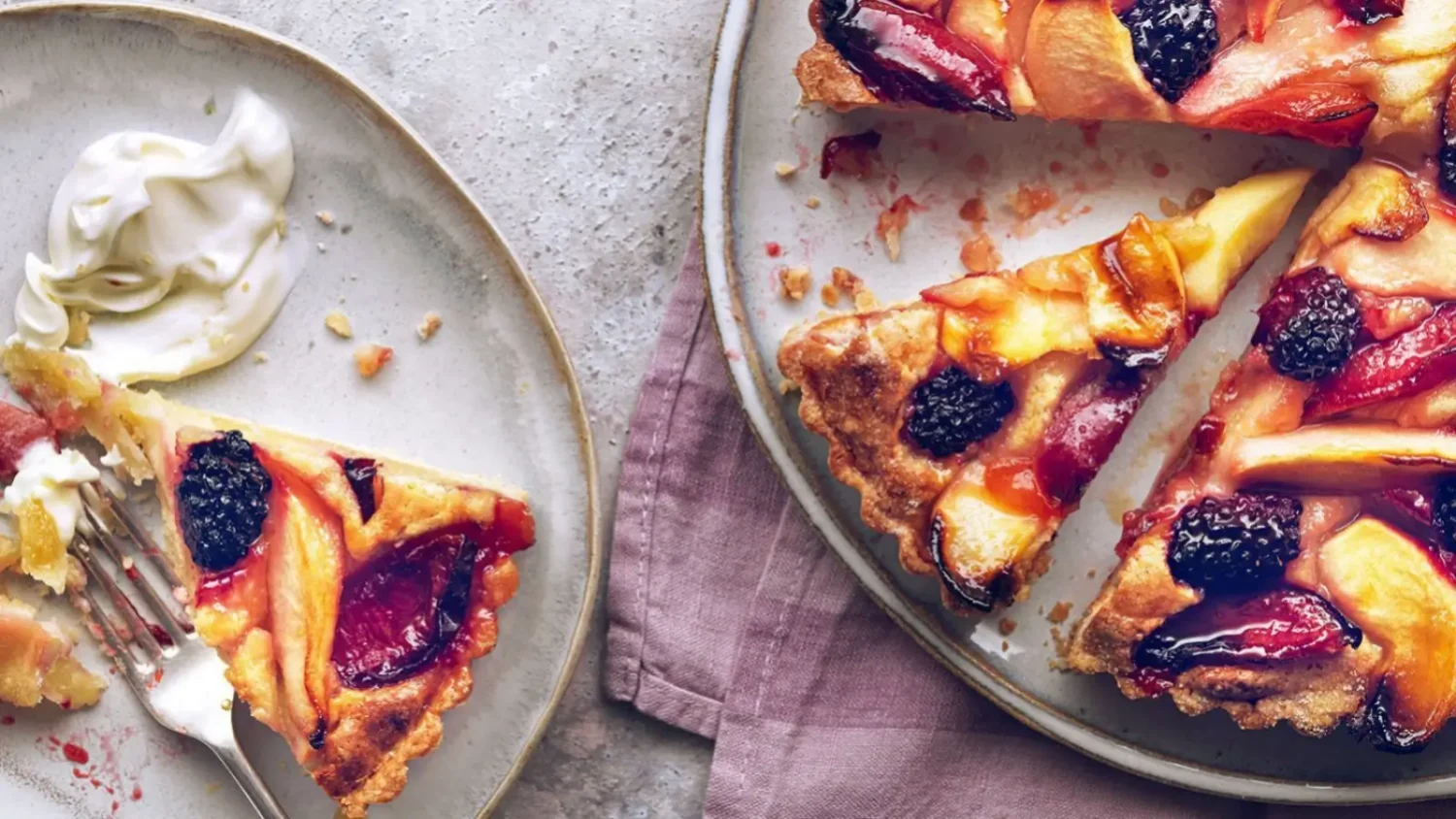 Tarte frangipane aux fruits
