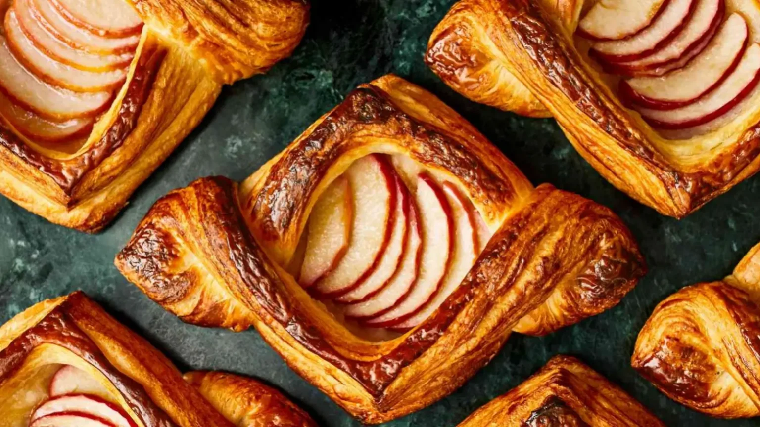 Tartelettes aux pommes caramélisées : l’astuce pour une pâte bien croustillante Tartelettes feuilletées aux pommes